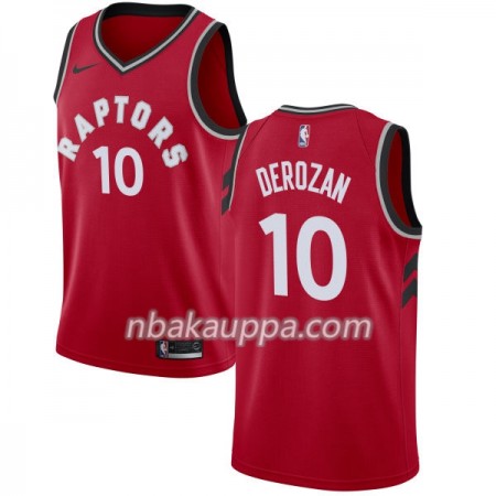 Toronto Raptors DeMar DeRozan 10 Nike 2017-18 Punainen Pelipaidat Swingman - Miesten